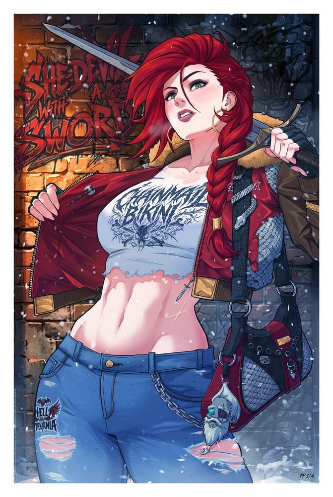 Dynamite Entertainment impression Art Print Red Sonja 61 x 41 cm - non encadrée