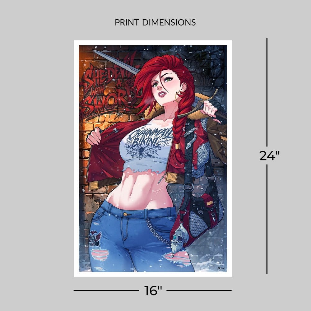 Dynamite Entertainment impression Art Print Red Sonja 61 x 41 cm - non encadrée