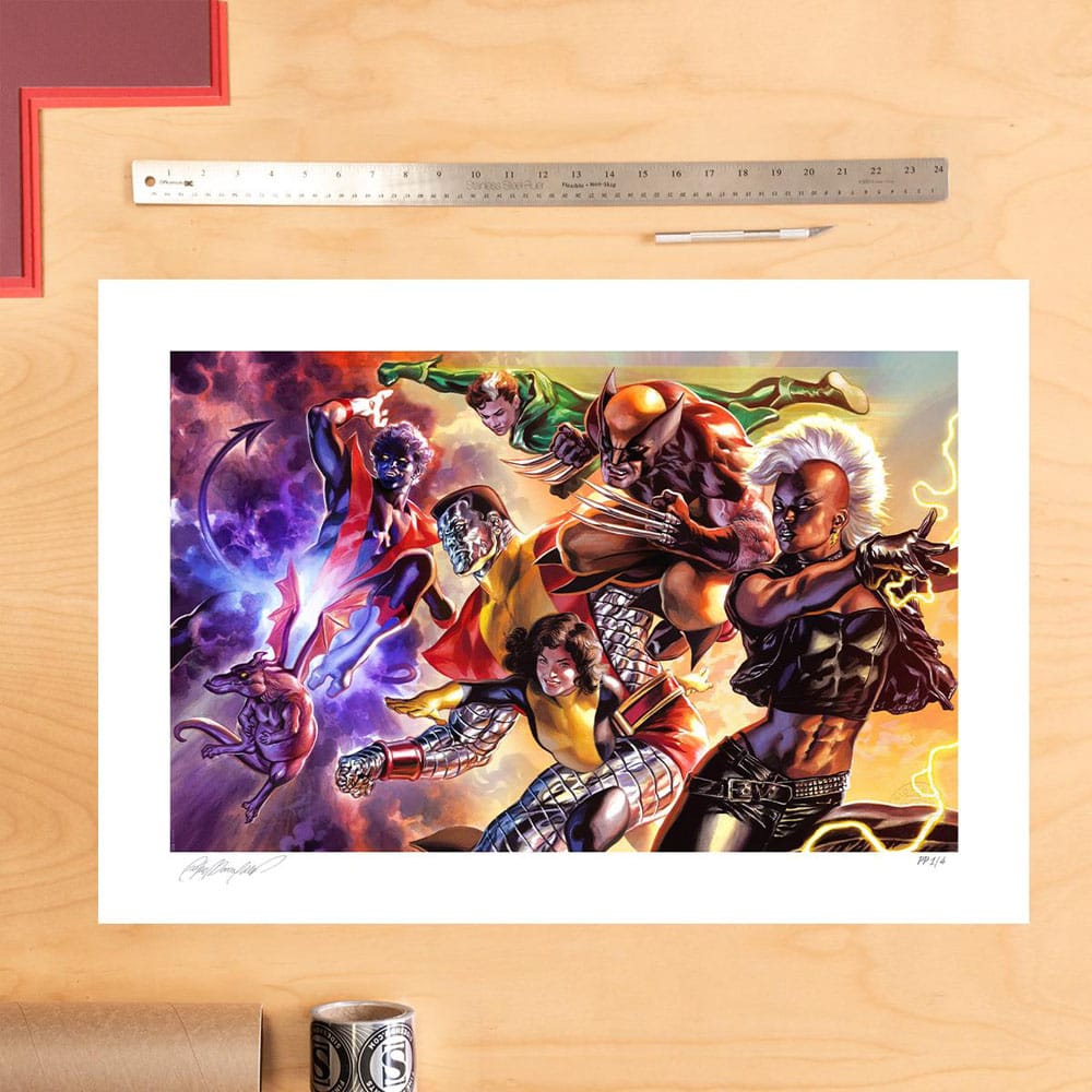 Marvel X-Men Art Print The X-Men by Felipe Massafera 46 x 66 cm - non encadrée