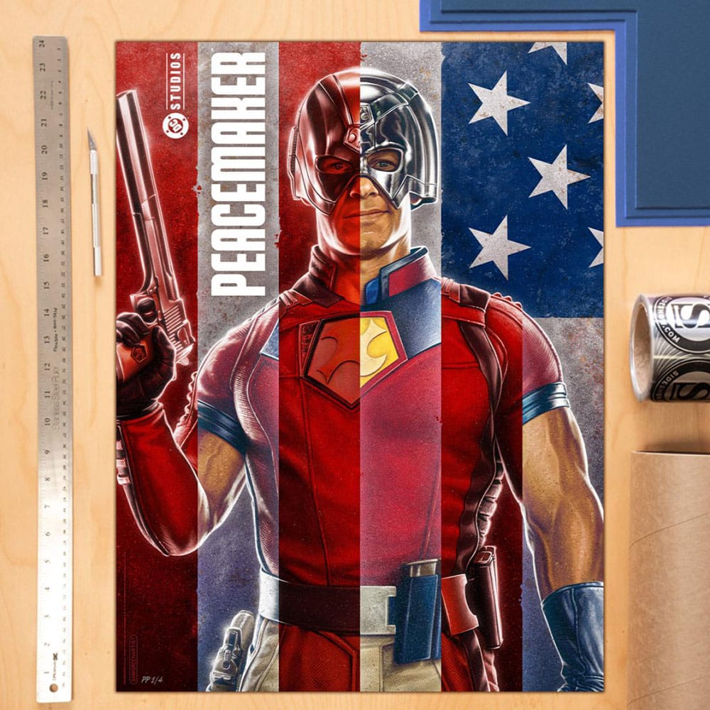 DC Comics impression Art Print Peacemaker 41 x 61 cm - non encadrée