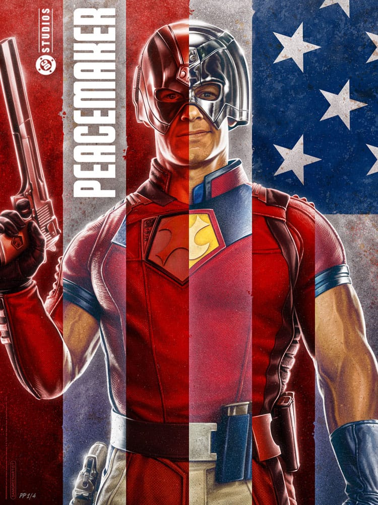 DC Comics impression Art Print Peacemaker 41 x 61 cm - non encadrée