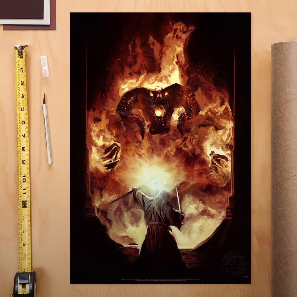 Le Seigneur des anneaux impression Art Print The Flame of Anor 46 x 61 cm - non encadrée