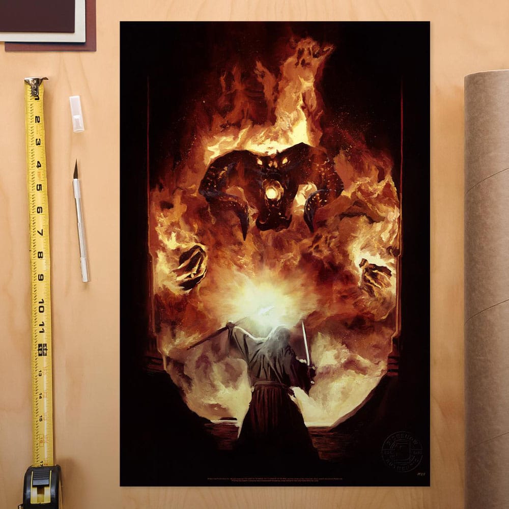 Le Seigneur des anneaux impression Art Print The Flame of Anor 46 x 61 cm - non encadrée