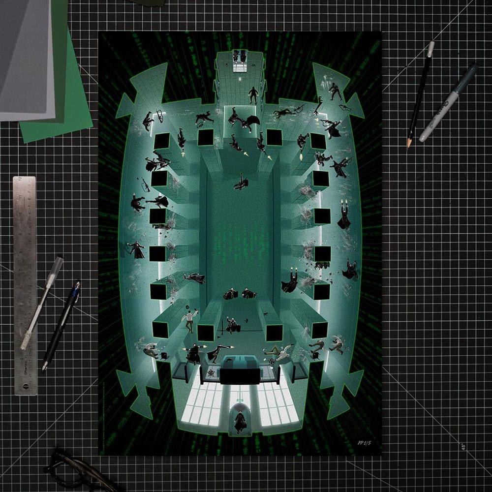 The Matrix impression Art Print I Believe I Can Bring Him Back 41 x 61 cm - non encadrée