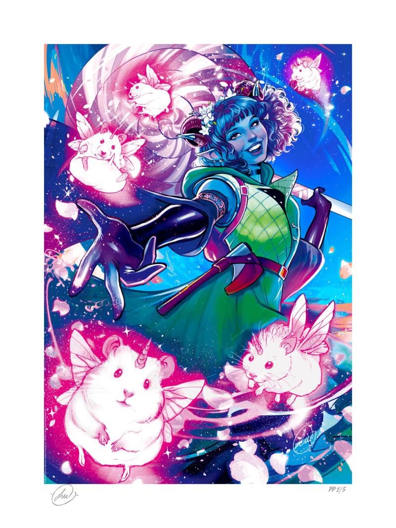 Critical Role impression Art Jester Lavorre: Heart of Chaos 46 x 61 cm - non encadrée