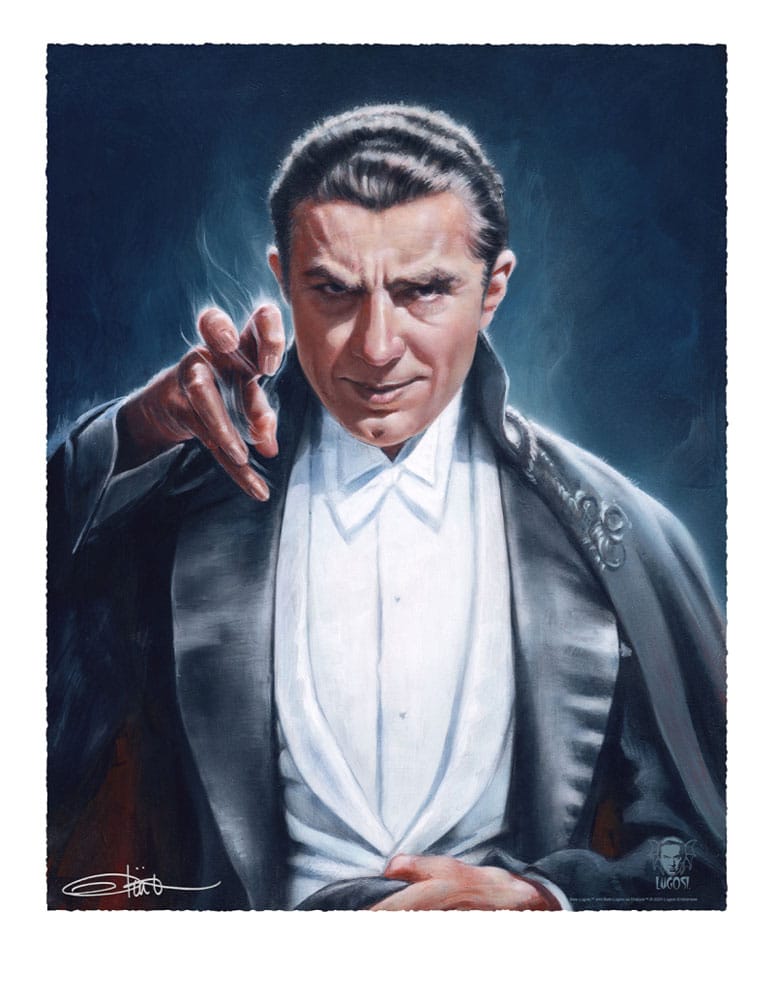 Dracula Art Print Count Dracula by Olivia De Berardinis 56 x 43 cm - non encadrée
