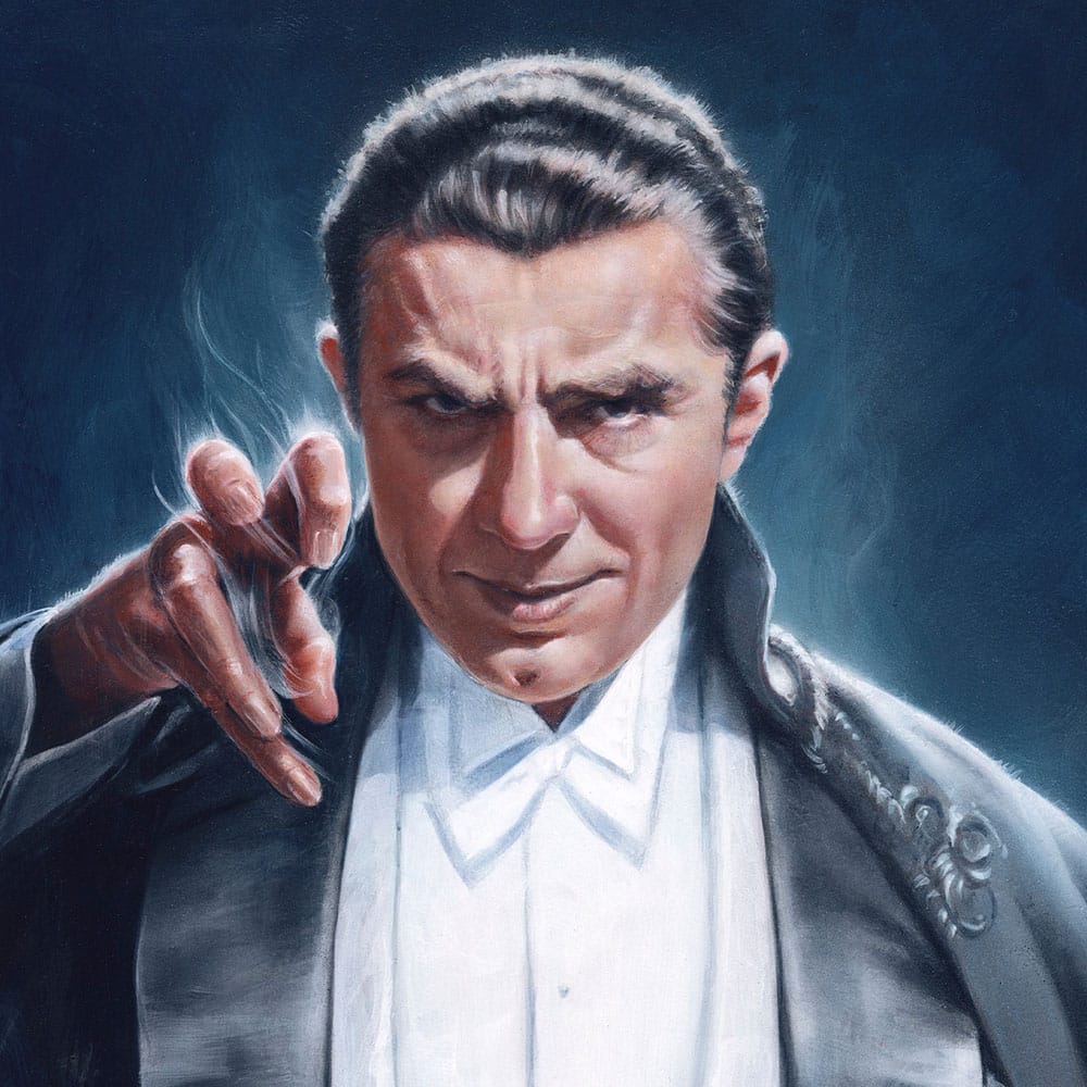 Dracula Art Print Count Dracula by Olivia De Berardinis 56 x 43 cm - non encadrée