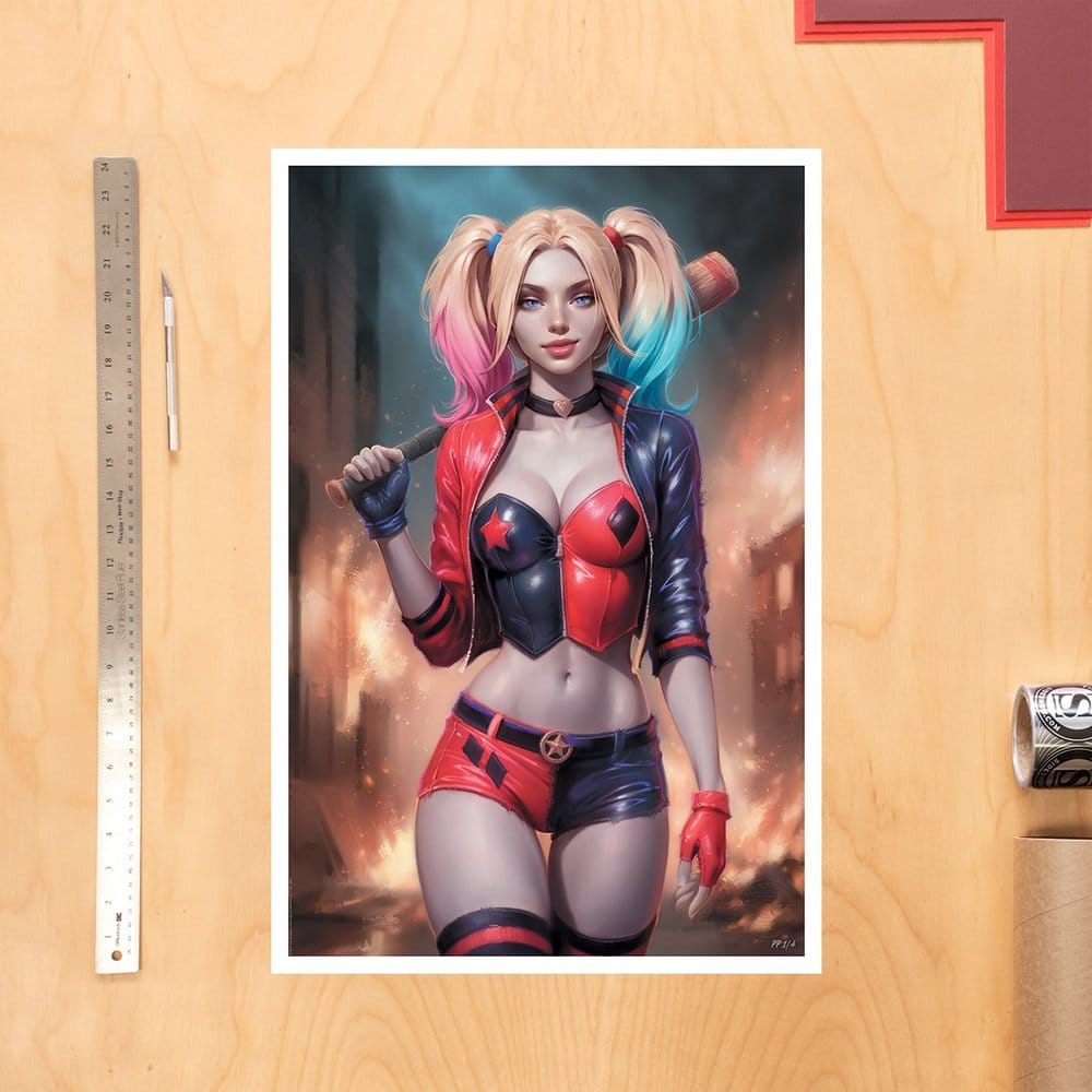 DC Comics impression Art Print Harley Quinn 41 x 61 cm - non encadrée