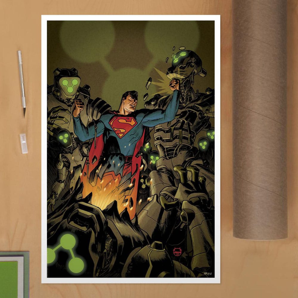 DC Comics impression Art Print Superman Space Age 61 x 41 cm - non encadrée