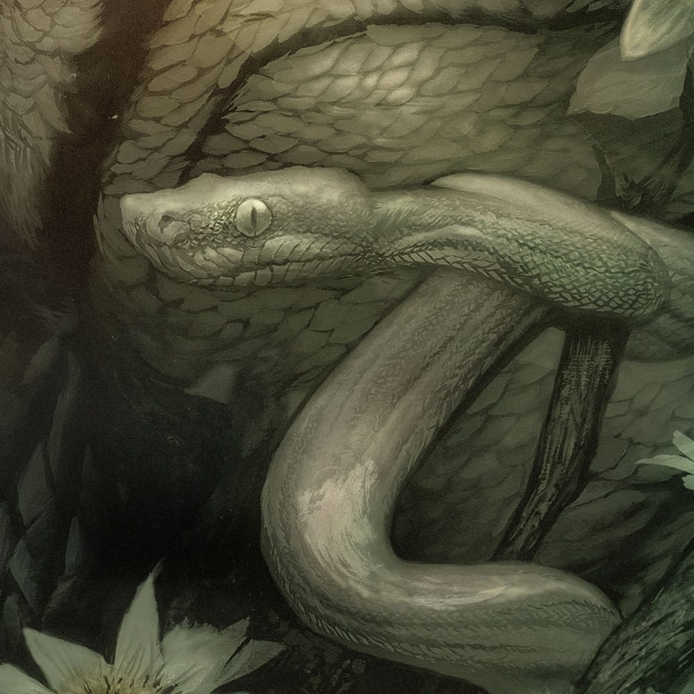 L'Étrange Créature du lac noir impression Art Print Creature from the Black Lagoon by Dan Quintana 61 x 41 cm - non encadrée