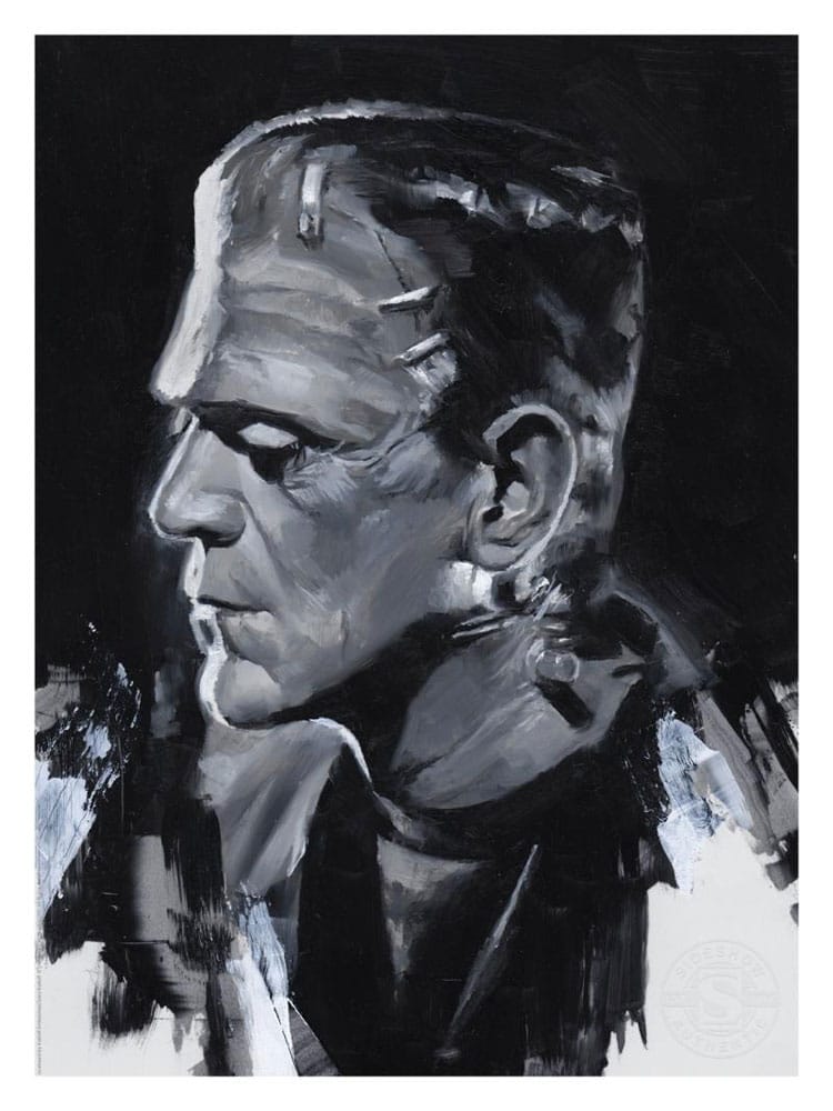 Frankenstein Art Print Frankenstein by Chris Valentine 41 x 31 cm - non encadrée