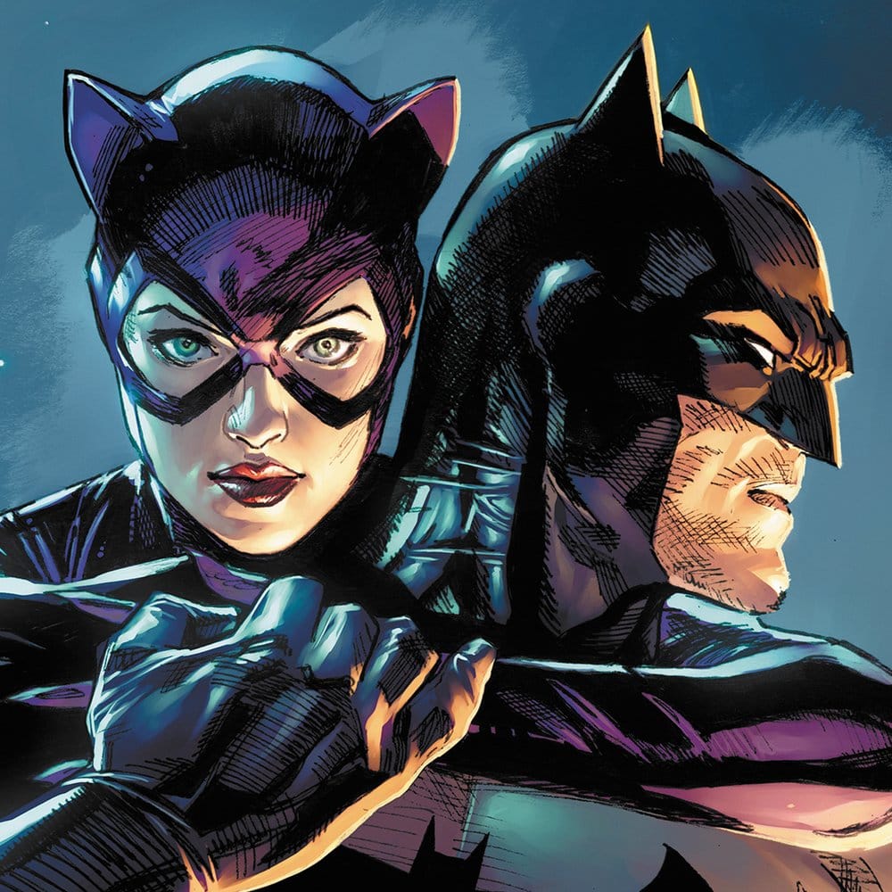 DC Comics impression Art Print Batman & Catwoman 61 x 41 cm - non encadrée