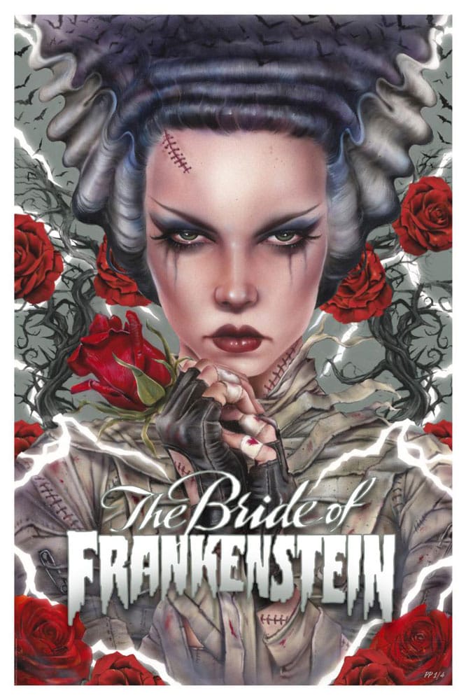 La Fiancée de Frankenstein Art Print Bride Afterlife by Brian M. Viveros 61 x 41 cm - non encadrée