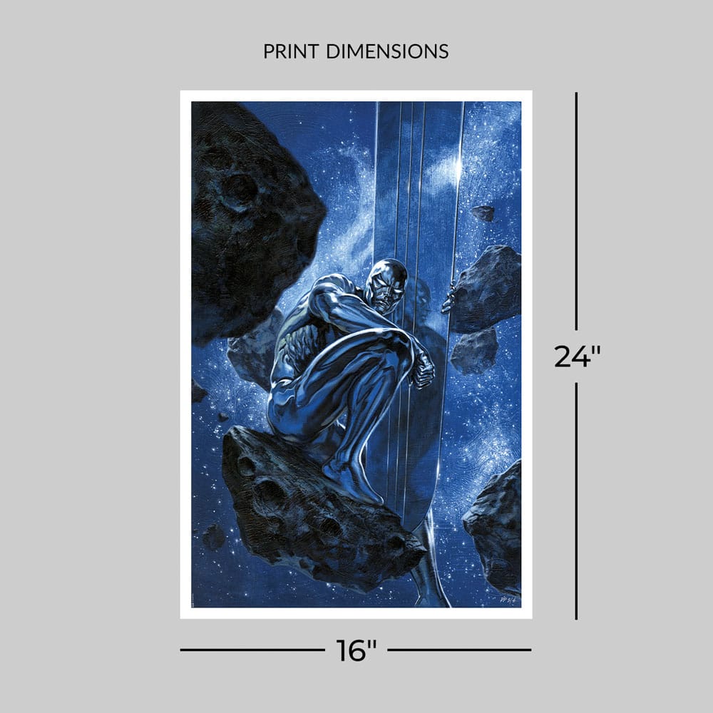 Marvel impression Art Print Silver Surfer: Ghost Light 61 x 41 cm - non encadrée