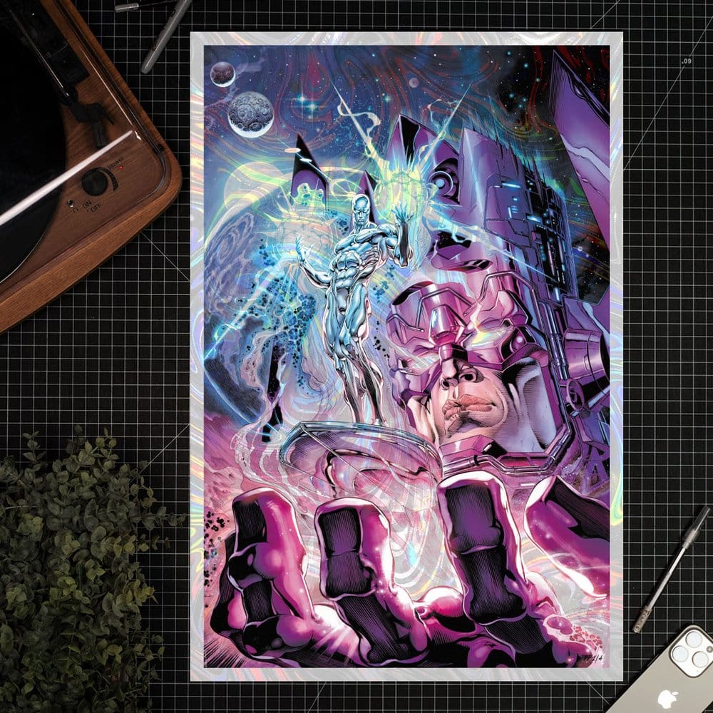 Marvel impression Art Print Death of the Silver Surfer 41 x 61 cm - non encadrée