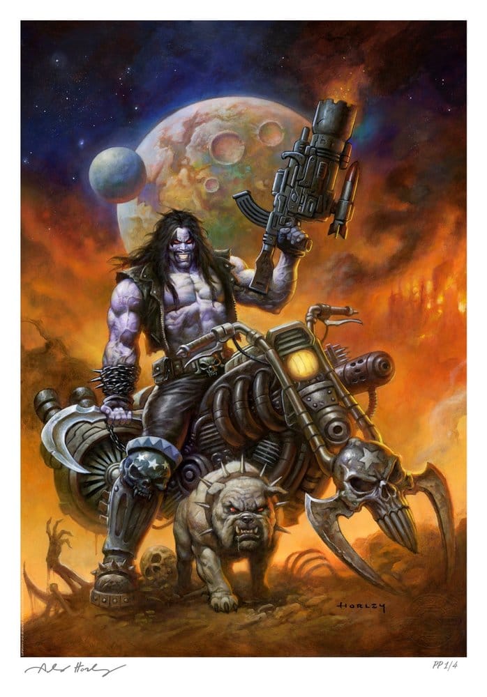 DC Comics impression Art Print Lobo™: The Main Man by Alex Horley 46 x 61 cm - non encadrée