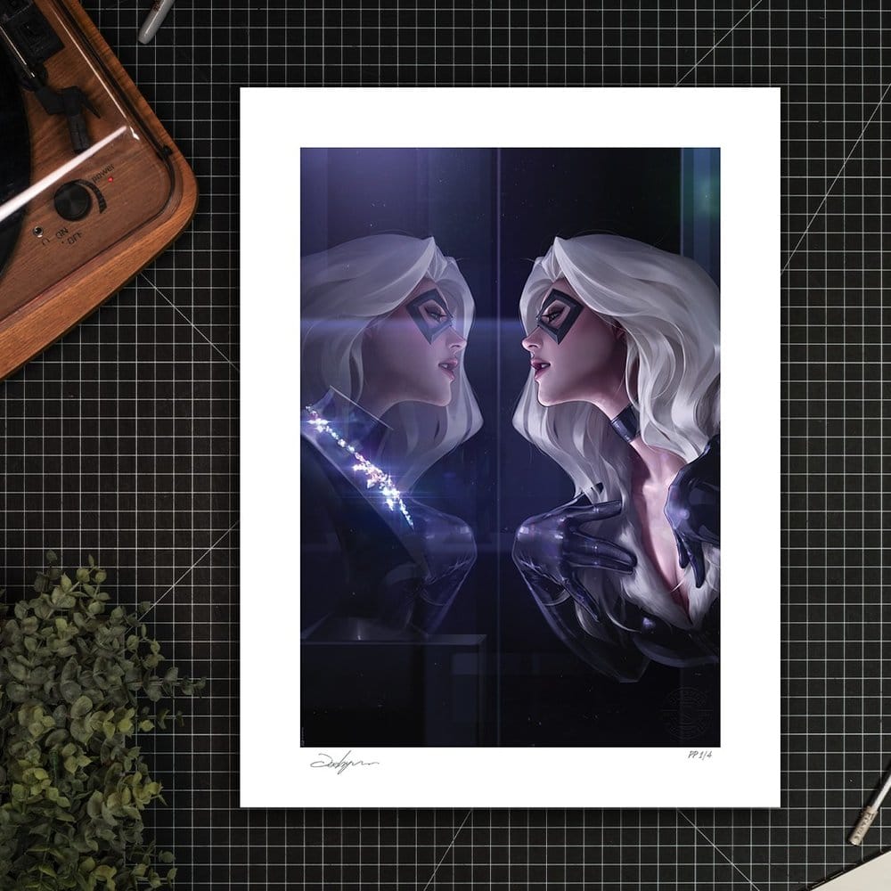 Marvel impression Art Print Black Cat 46 x 61 cm - non encadrée