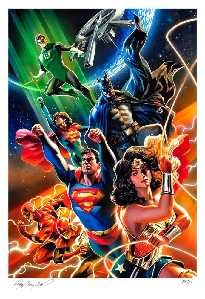DC Comics impression Art Print Justice League Unlimited 46 x 61 cm - non encadrée