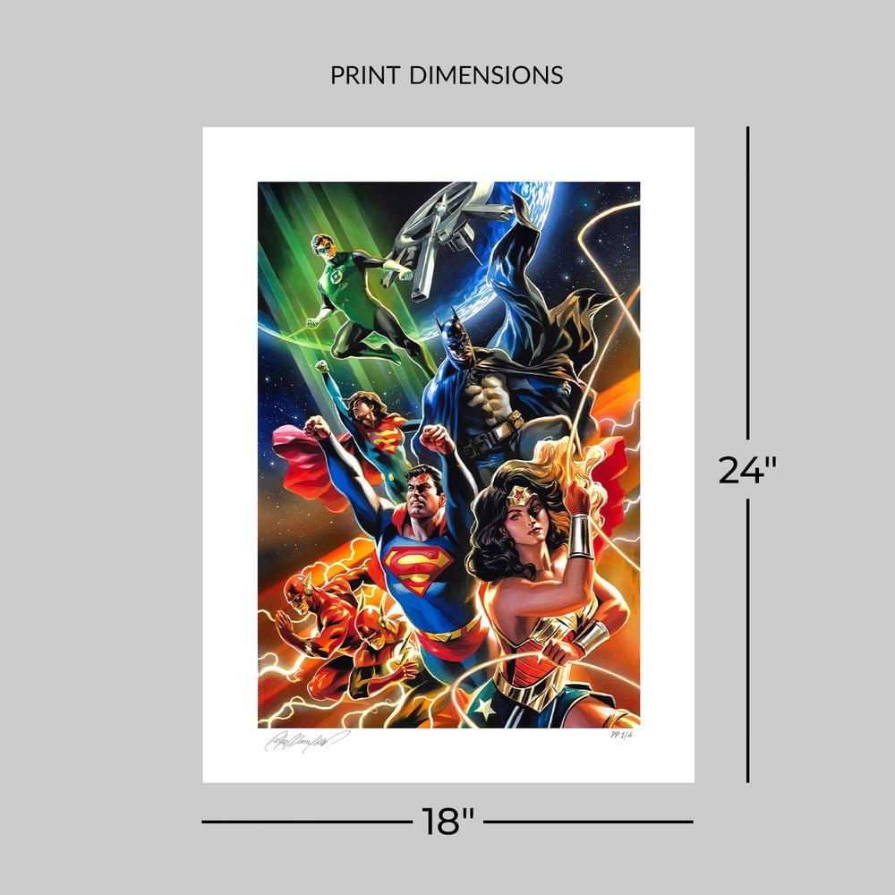 DC Comics impression Art Print Justice League Unlimited 46 x 61 cm - non encadrée