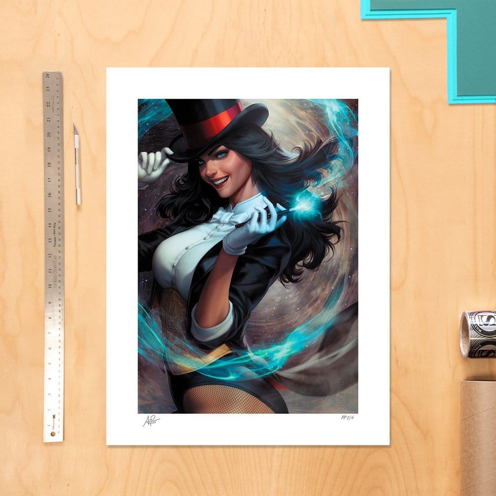 DC Comics impression Art Print Zatanna: Bring Down the House 46 x 61 cm - non encadrée