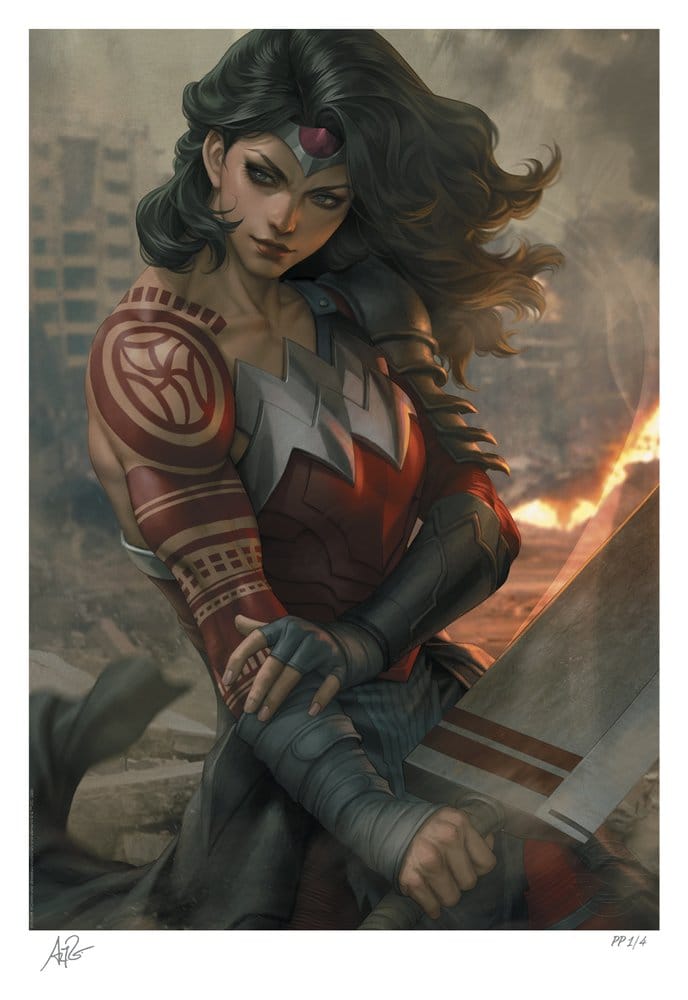 DC Comics impression Art Print Absolute Wonder Woman 46 x 61 cm - non encadrée