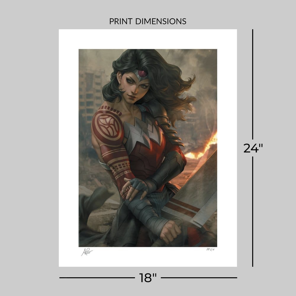 DC Comics impression Art Print Absolute Wonder Woman 46 x 61 cm - non encadrée