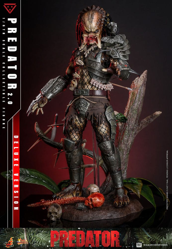 Predator figurine Movie Masterpiece 1/6 Predator (2.0) Deluxe Version 34 cm