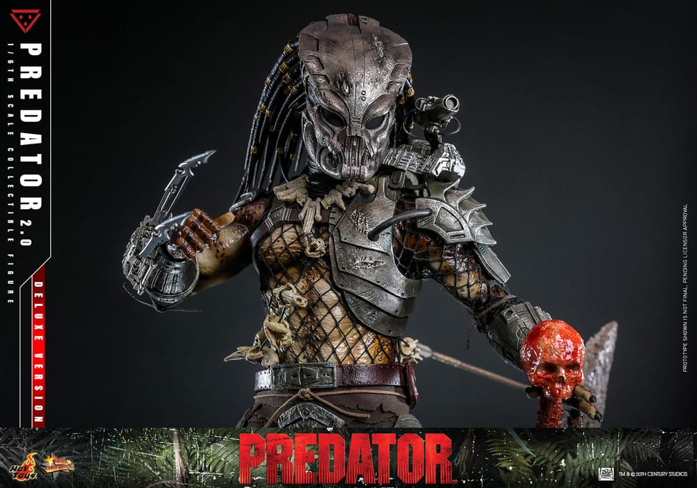 Predator figurine Movie Masterpiece 1/6 Predator (2.0) Deluxe Version 34 cm