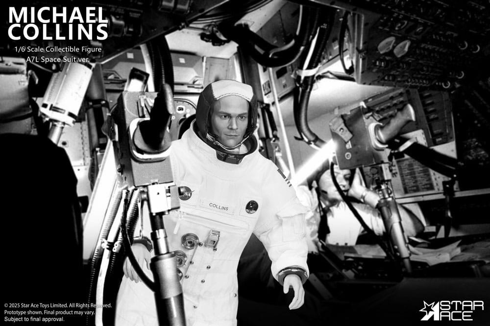 NASA Apollo 11 figurine 1/6 Michael Collins 30 cm
