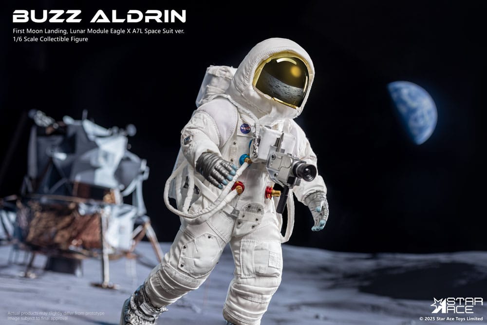 NASA Apollo 11 figurine 1/6 Buzz Aldrin 30 cm