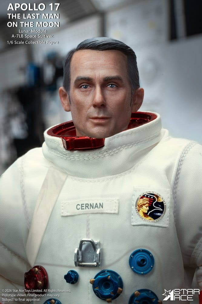 NASA Apollo 17 figurine 1/6 The Last Man on the Moon 30 cm
