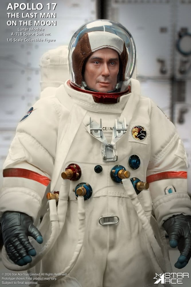 NASA Apollo 17 figurine 1/6 The Last Man on the Moon 30 cm