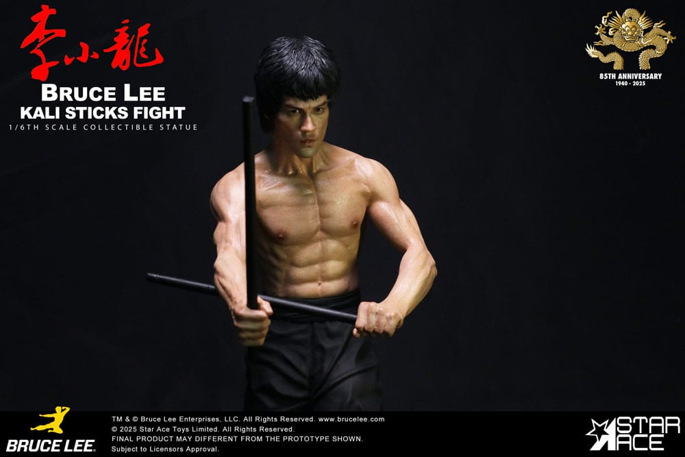 Opération Dragon My Favourite Movie statuette 1/6 Bruce Lee Kali Sticks Fight Normal Basement Version 30 cm