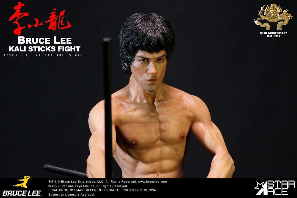 Opération Dragon My Favourite Movie statuette 1/6 Bruce Lee Kali Sticks Fight Normal Basement Version 30 cm