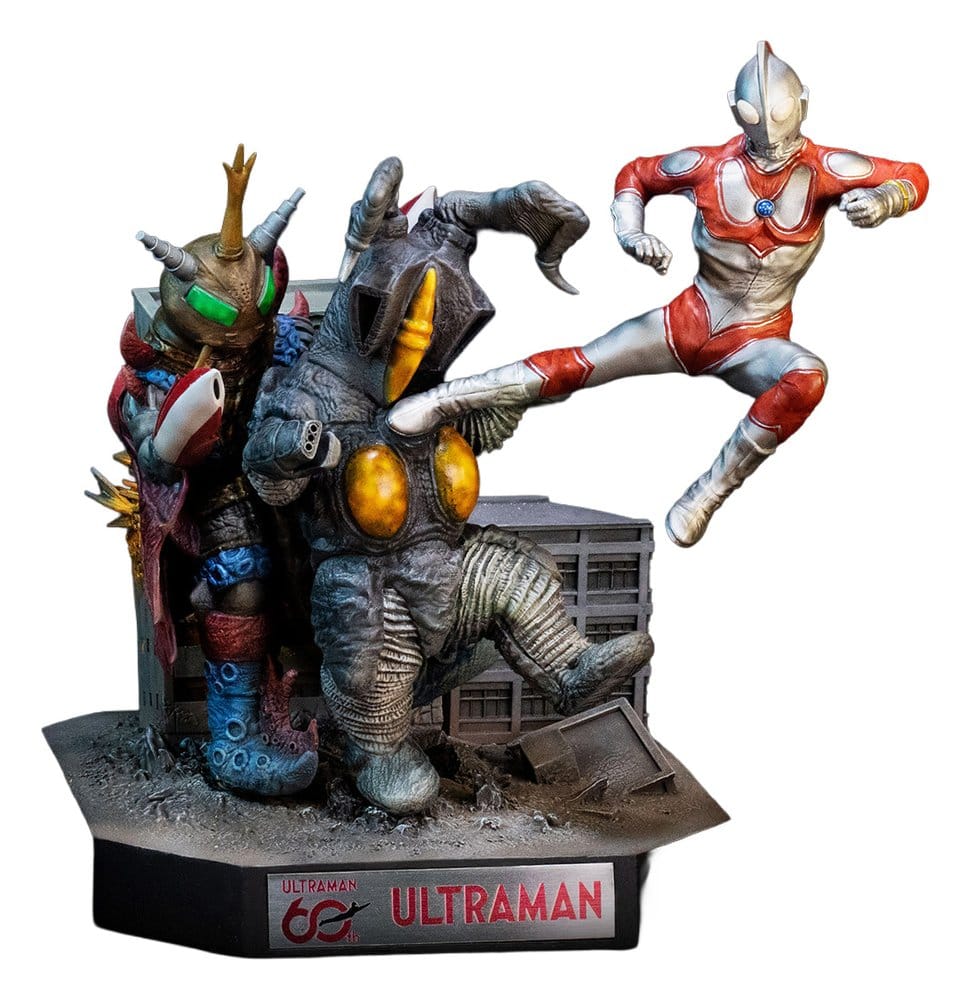 Return of Ultraman statuette 1/8 Ultraman Jack vs Zetton II & Alien Bat Battle scene 25 cm