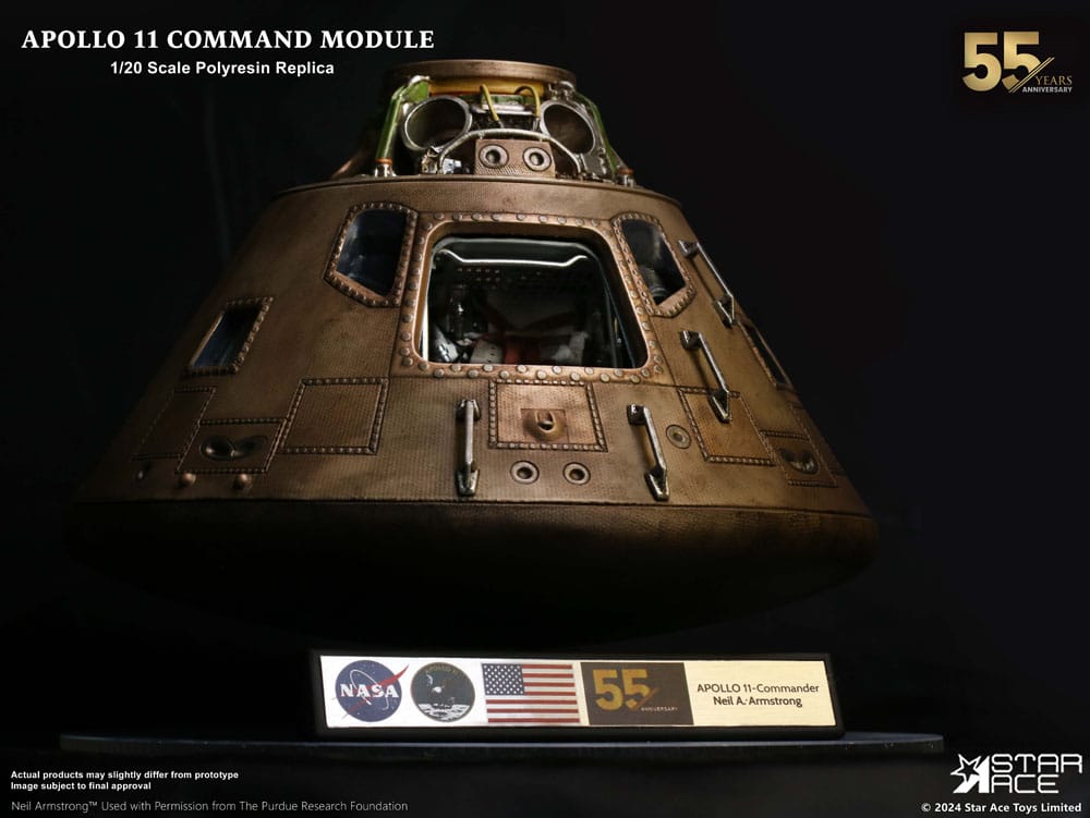 Apollo 11 réplique 1/20 Command Module (DX) 20 cm