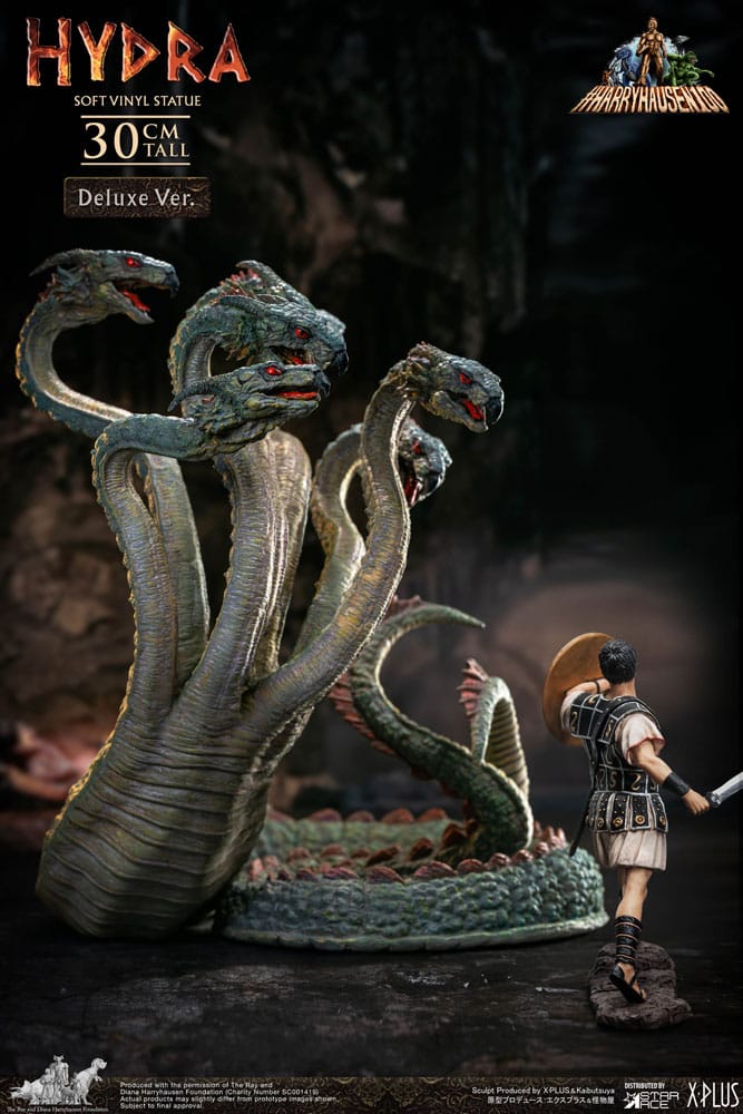 Jason et les argonautes statuette Soft Vinyl Hydra Deluxe Version 30 cm