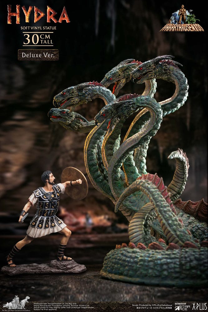 Jason et les argonautes statuette Soft Vinyl Hydra Deluxe Version 30 cm