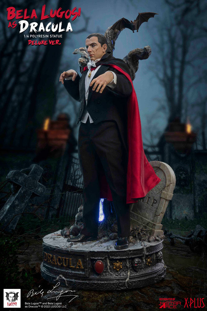 Dracula (1931) statuette Superb Scale 1/4 Bela Lugosi as Dracula Deluxe Version 60 cm