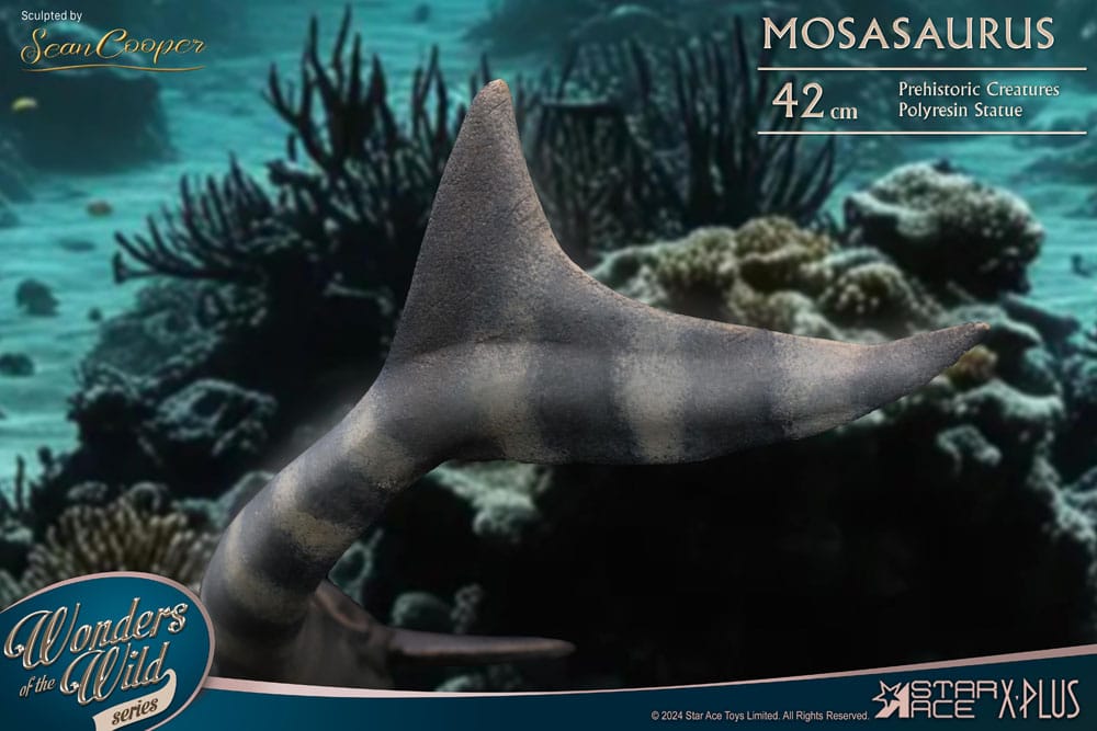 Wonders of the Wild statuette Mosasaurus (DX) 42 cm