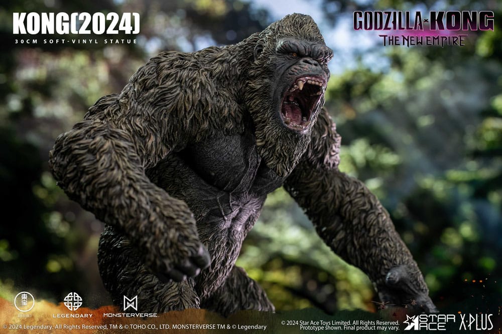 Godzilla vs. Kong: The New Empire statuette Soft Vinyl Kong 30 cm