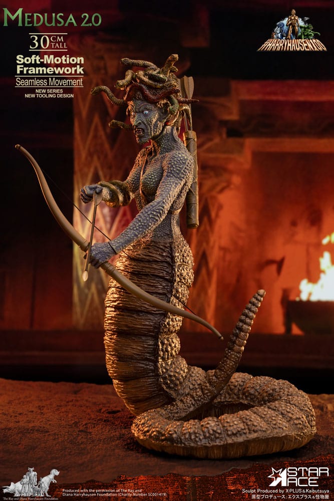 Ray Harryhausens statuette Soft-Motion Series Medusa 30 cm