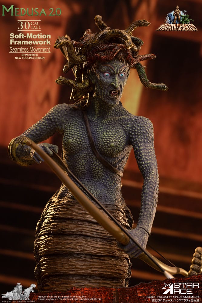 Ray Harryhausens statuette Soft-Motion Series Medusa 30 cm