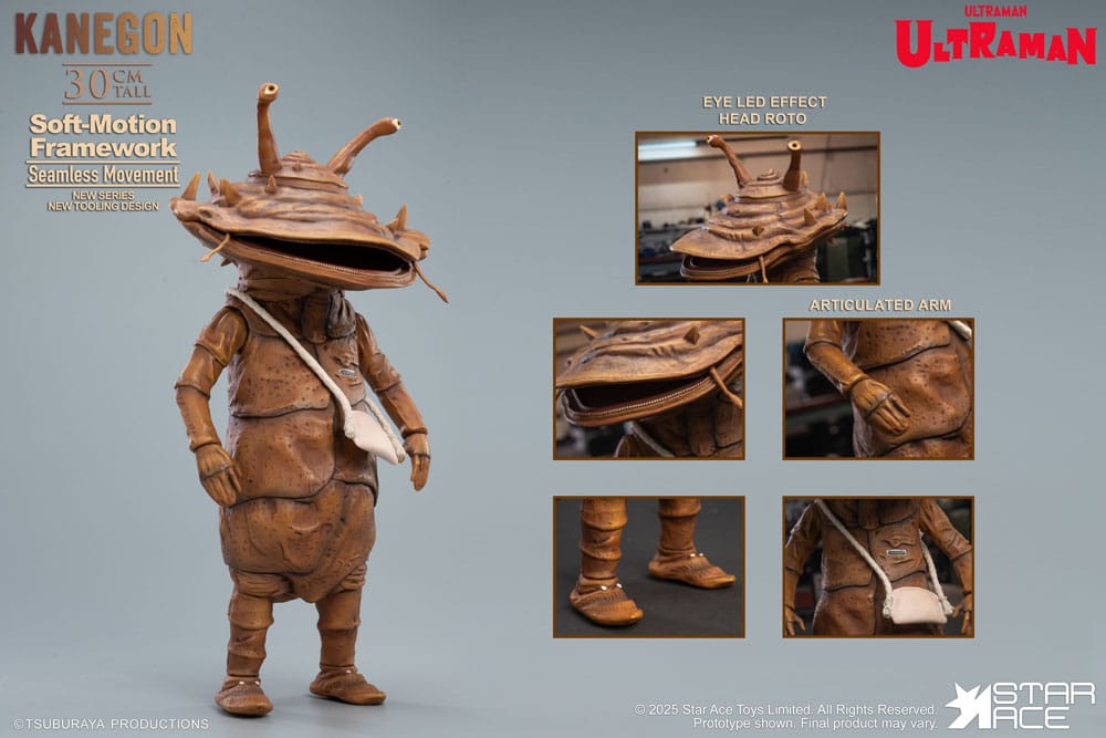 Ultraman statuette Soft Vinyl Ultra-Kaiju Kanegon Special Edition 30 cm