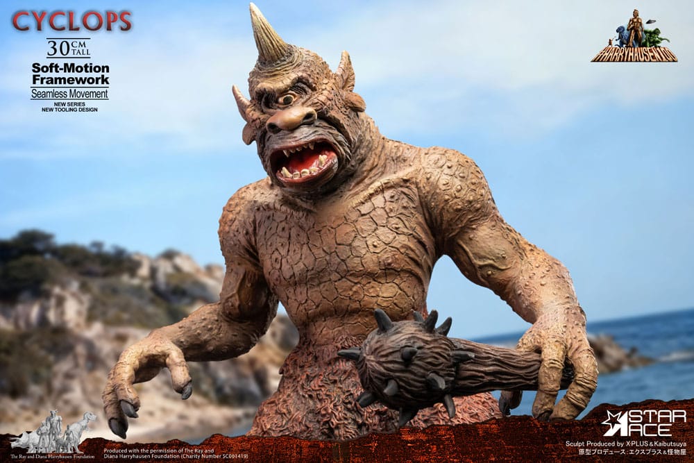 Ray Harryhausen statuette Soft-Motion Series Cyclops 30 cm