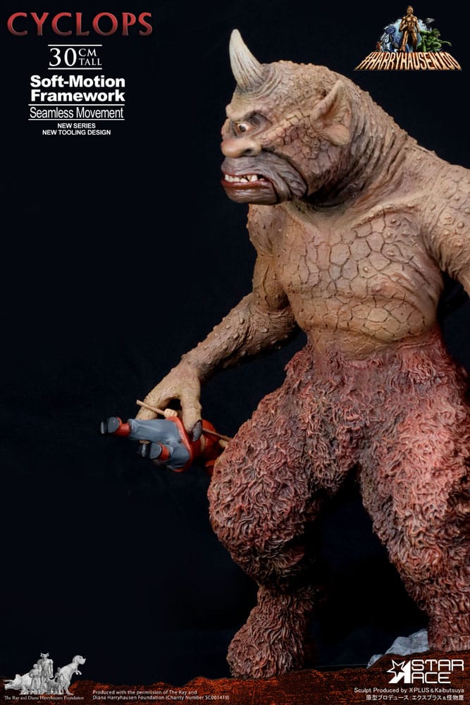 Ray Harryhausen statuette Soft-Motion Series Cyclops 30 cm