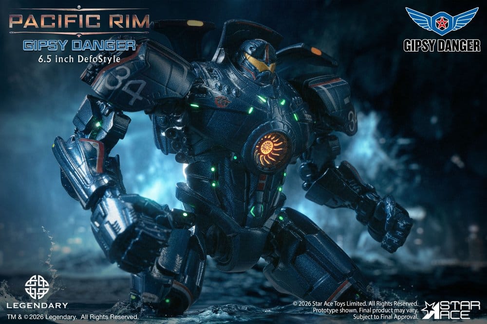 Pacific Rim DefoStyle Figurine Gipsy Danger DX 17 cm
