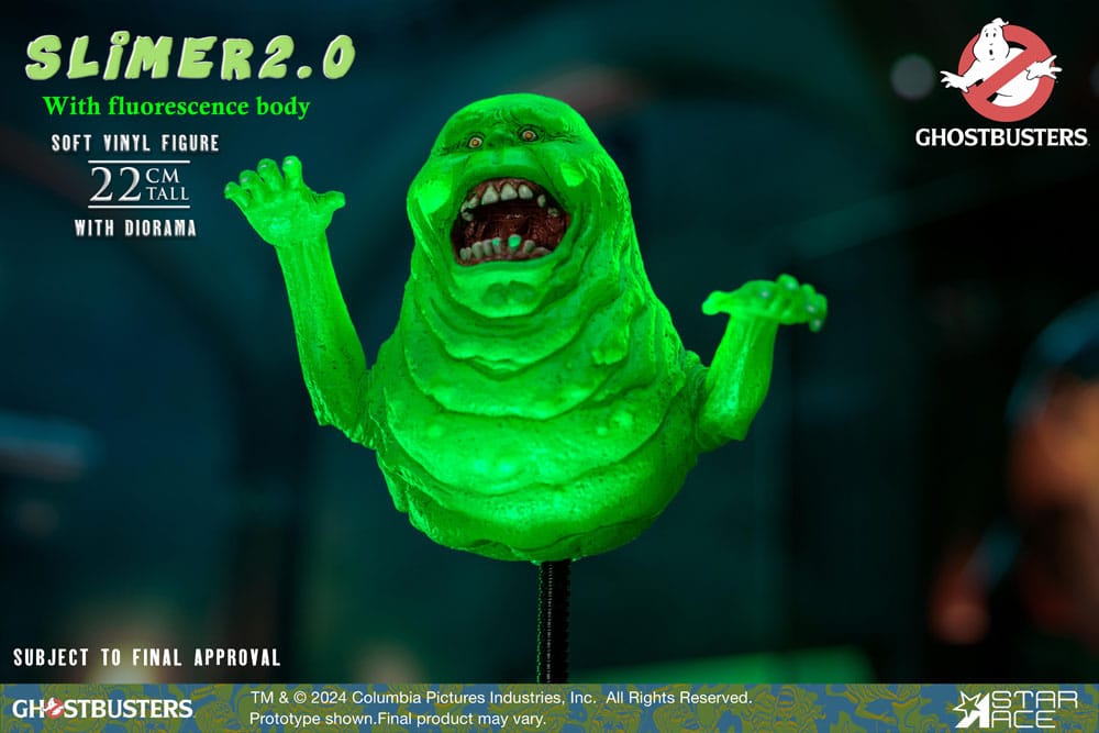 Ghostbusters statuette 1/8 Slimer 2.0 22 cm