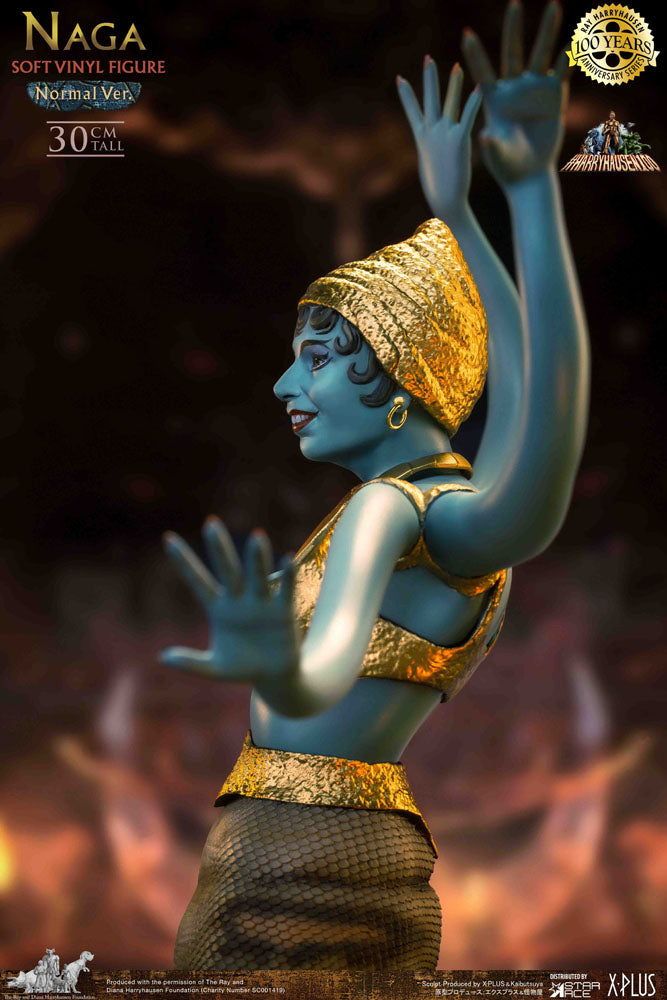 Le Septième Voyage de Sinbad statuette Soft Vinyl Ray Harryhausen's Naga (Snake Woman) Deluxe Version 31 cm