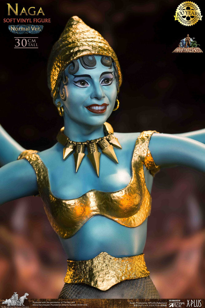 Le Septième Voyage de Sinbad statuette Soft Vinyl Ray Harryhausen's Naga (Snake Woman) Deluxe Version 31 cm